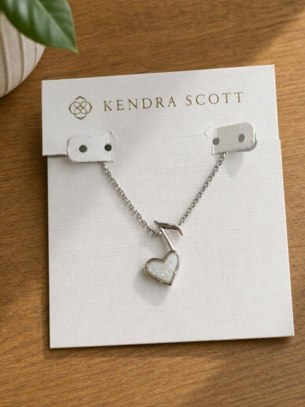 Kendra Scott Dolly Parton Ari Heart Music Note Pendant Necklace